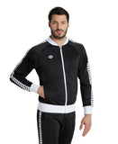 Arena Icons Men's Team Relax Jacket - Black-White-Black