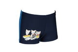 Friends Kids Boy Short - Navy-Turquoise