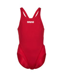 Dive NZ Girls Solid Team Swim Tech Swimsuit