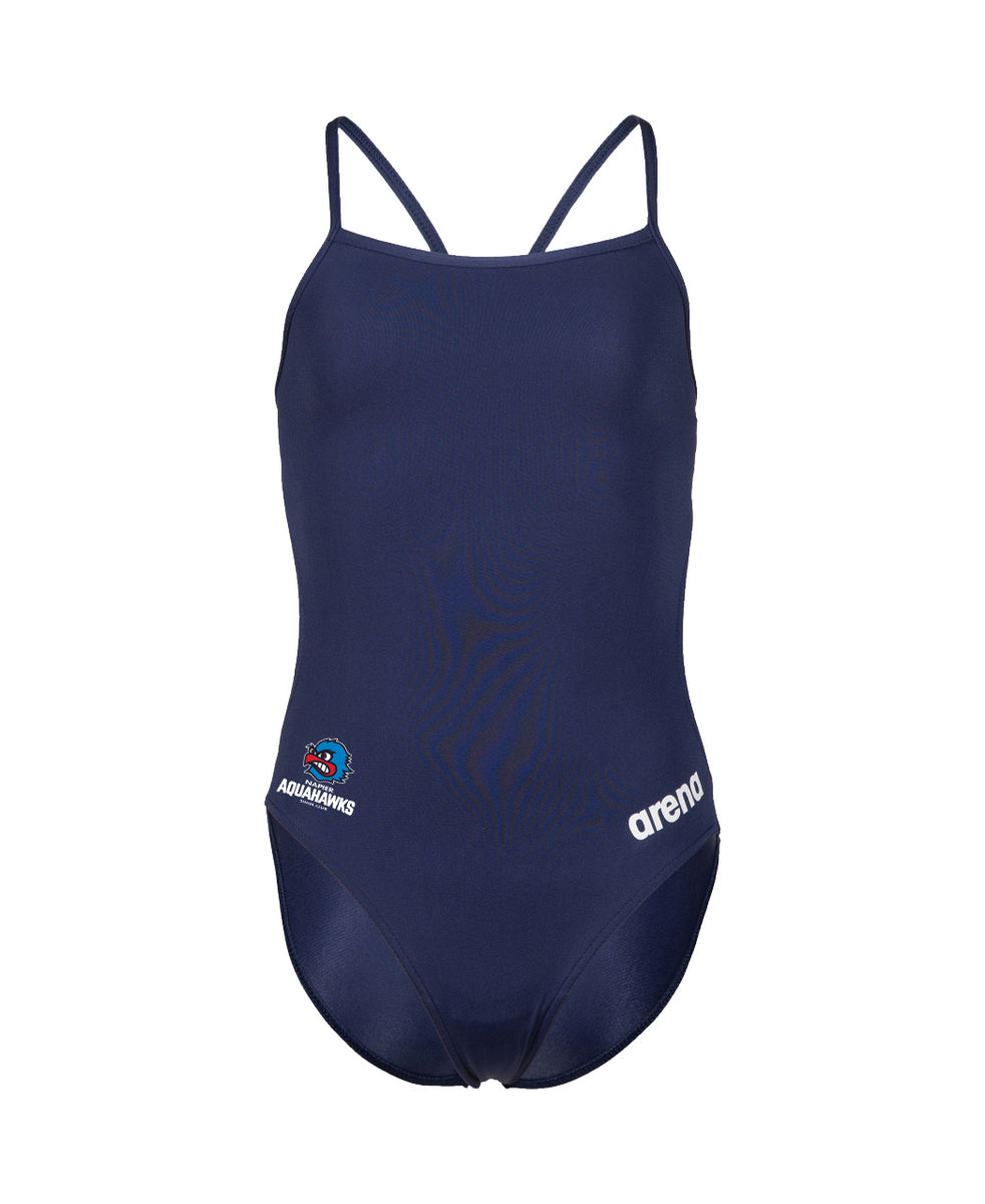 Aquahawks Girls' Solid Team Challenge Swimsuit – Arena Water Instinct NZ