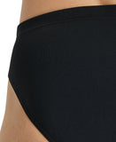 Arena Performance Men's Solid Team Swim Briefs - Black-White