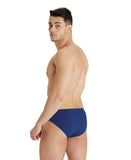 Arena Performance Men's Solid Team Swim Briefs - Navy-White