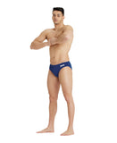 Arena Performance Men's Solid Team Swim Briefs - Navy-White