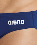 Arena Performance Men's Solid Team Swim Briefs - Navy-White