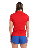 Arena Team Women's Polo Shirt Solid - Red