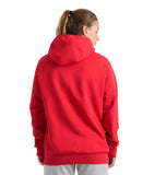 Arena Team Unisex Hooded Panel Sweatshirt - Red