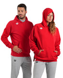 Arena Team Unisex Hooded Panel Sweatshirt - Red