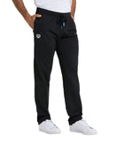 Arena Team Unisex Solid Track Pants - Black