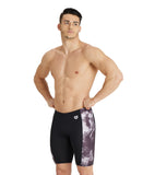 Arena Men's Allover Jammers - Black-Black Multi