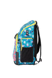 Arena Spiky III Backpack 45 Allover Team Confetti Black