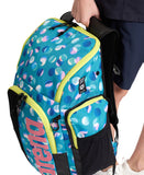 Arena Spiky III Backpack 45 Allover Team Confetti Black