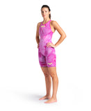 arena Tie-Dye Collection Women's Open-Back Powerskin Carbon Glide Kneeskin Ciclamyn