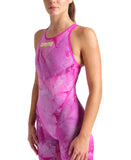 arena Tie-Dye Collection Women's Open-Back Powerskin Carbon Glide Kneeskin Ciclamyn