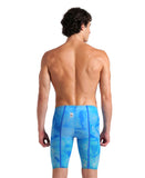 arena Tie-Dye Collection Men's Powerskin Carbon Glide Jammer Cobalt