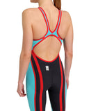 Women's Powerskin Carbon Core FX LE OB Turquoise-Metallic