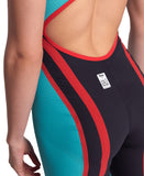 Women's Powerskin Carbon Core FX LE OB Turquoise-Metallic