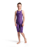 Arena Girl's Racing Suit Powerskin ST Next OB LE Leopard Violet