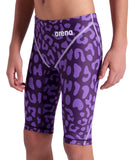 Arena Boys Powerskin ST Next LE Jammer Leopard Skin Violet