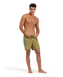 Arena Men's Pro_File Logo Beach Boxers - Olive