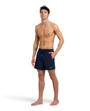 Arena Men's Pro_File Logo Beach Boxers -  Navy