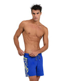 Arena Men's Pro_File Logo Beach Boxers -  Blue