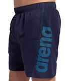 Arena Men's Fundamentals R Beach Boxer - Navy-Turquoise