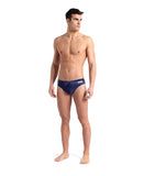 arena Performance Men's Halftone Swim Briefs - Navy