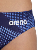 arena Performance Men's Halftone Swim Briefs - Navy