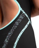 Women's Powerskin Primo Open Back Black-Teal