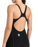 arena Womens Powerskin Impulso Kneeskin OB Swim Racing  - Black Teal