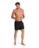 Arena Men's Fundamentals Logo Boxers - Black-Blue