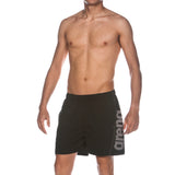 Arena Men's Fundamentals Logo Boxers - Black-White