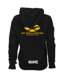 Mt Wellington Team Jr Hooded Panel Sweatshirt - Black