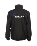 Diving Waitakere Unisex Team Jacket Panel - Black