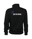 Diving Waitakere Unisex Jr Panel Jacket - Black