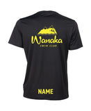 Wanaka Unisex Solid T-Shirt - Black