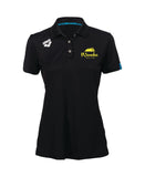 Wanaka Women's Solid Polo - Black