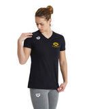 Mt Wellington Women's Panel T-Shirt - Black