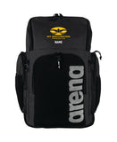 Mt Wellington Swim Club Team Backpack 45 - Black