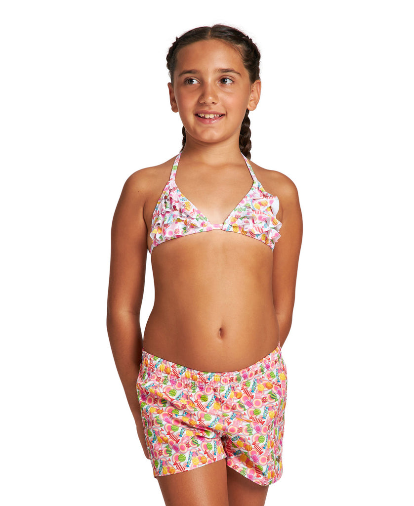 Arena Girl's Allover Short Junior - Pink Multi – Arena Water Instinct NZ