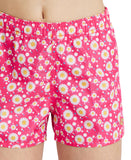 Arena Girl's Printed Short Jr - Freak Rose Multi